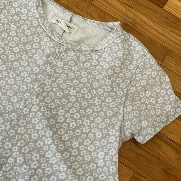 4/$25 Melrose and Market Short Sleeve Floral Sun Dress Girls Size Large 10/12 - Picture 5 of 10